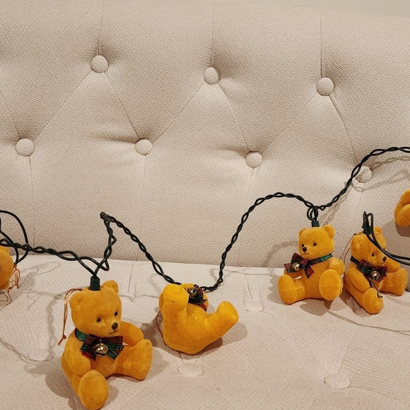 GE 10 bear figures light string with 10 bears - Picture 3 of 3